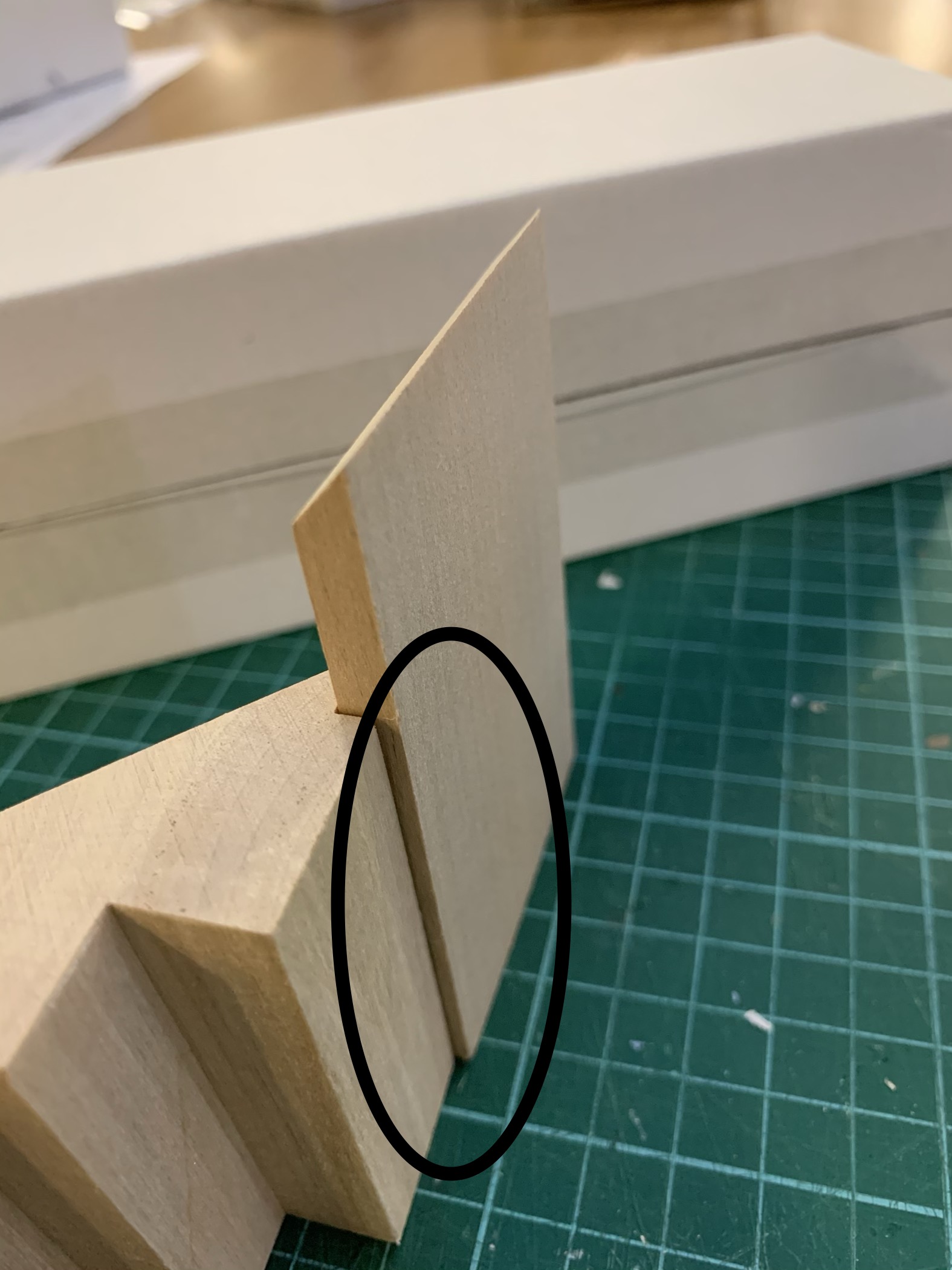 Lip of landing different view