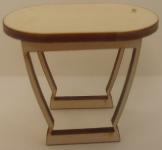 1:24 Laser Cut Art Deco Occassional Table Kit