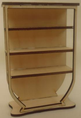 1:24 Laser Cut Art Deco Shelf Kit