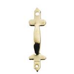 Brass Door Pull/Handle 2Pc (13/16" x 7/32")