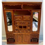 Fancy Cabinet Walnut (145 x 38 x 174Hmm)