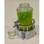 1:6 Juice Dispenser Stand Green (30 Diameter, 50Hmm)