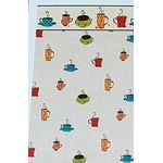 Coffee House Ivory Toss Wallpaper (267 X 413mm)