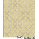 Rose Hill Trellis Grey Yellow Wallpaper (267 X 413mm)