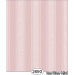 Rose Hill Stripe Pink Wallpaper (267 X 413mm)