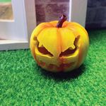 Carved Pumpkin (PR) (40 Diam x 35Hmm)