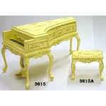 Grand Piano Stool Only (Piano Not Included) (50W x 36D x 40Hmm) - Stock Clearance