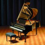 Concert Grand Piano with Upholstered Bench Kit by Mini Mundus (90 (120)H x 160W x 120Dmm)