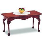 Chippendale Coffee Table Kit by Mini Mundus (55H x 110W x 50Dmm)