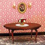 Queen-Anne Dining Room Table Kit by Mini Mundus (63H x160W x 110Dmm)