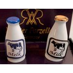 Milk Bottles by Reutter Porcelain (11 Diam x 25Hmm)