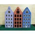 1:48 Canal House with Round Top Laser Cut Kit (164W x 96D x 380Hmm)