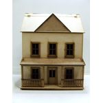 1:48 Salisbury House Laser Cut Kit (206W x 96D (+24mm front) x 205Hmm)