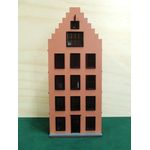 1:48 Canal House with Brick Top Laser Cut Kit (164W x 96D x 380Hmm)
