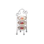 Etagere for Cakes with 3 Plates (Empty) by Reutter Porzellan