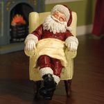 Sleeping Santa Doll in Chair (PR) (70mmW 110mmD 110mmH)