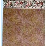 1:24 Wallpaper Fruit and Flowers Yellow Marble (203 X 267mm)