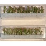Red Poppies HO Scale - 1" High