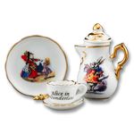 1:6 "Alice in Wonderland" Mini Teapot Set by Reutter Porzellan