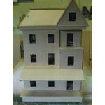SPECIAL: 1:24 Dollhouse Victorian Painted Lady Ready Built 640H x 430W x 410D