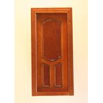 Stannford Decorated Single Door Walnut (3 5/16"W x 7 1/16"H)