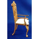 'Addisson' Armed Dining Chair by Bespaq (48W x 50D x 93H)