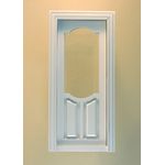 Stannford Decorated Single Door White (3 5/16"W x 7 1/16"H)