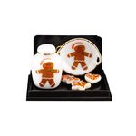 Gingerbread Set with different fresh Gingerbreads by Reutter Porzellan