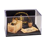 Dom Perignon Champagne in Wooden Box by Reutter Porzellan
