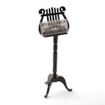 Ornate Wooden Music Stand (105 x 40 x 35mm)