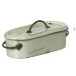 Fish Poacher, Beige (1.5"H x 0.625"W x 0.5"D)