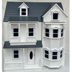 1:12 Dolls House White Flatpack (570W x 430D x 620Hmm)