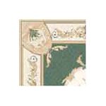 Rug Aubusson Green (220 x 150mm)