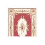 1:24 Rug Aubusson Red (100 x 75mm)