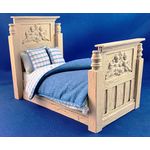 Lorraine's Hand Made and Hand Dressed Bed (163 x 115 x 126Hmm)