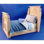 Lorraine's Hand Made and Hand Dressed Bed (163 x 115 x 126Hmm)