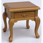 Side Table with Drawer Oak (58W x 43D x 52Hmm)