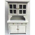 Dresser White with Cupboards