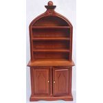Shelf Unit Brown Rounded top