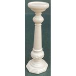 Pillar Pedestal White (90mmH)