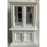 Display Cabinet with Doors White (107 x 40 x 165Hmm)