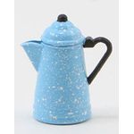 Blue and White Coffeepot (7/8" H X 1/2" D)