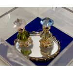 Small Perfume Tray with 2 Bottles (Tray:19 x 13mm)