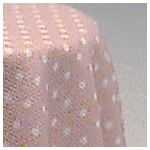 Skirted Table Pink Mini Dot (75mmH Diam Bottom x 50mm Diam Top)
