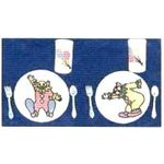 Circus Dish Set Pink (3/4" Diam) - Discontinued, Limited Stock