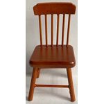 Dining Chair Spindle Back Brown (40 x 40 x 80Hmm)