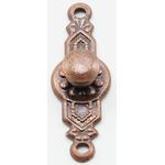 Colonial Doorknob, 2/Pk, Oil Rubbed Bronze (23mm Long)