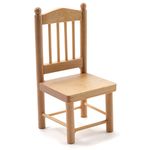 Chair, Oak (1-1/2" x 1-1/2" x 3-1/8")