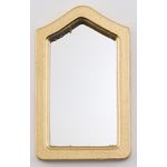 Framed Mirror, Gold (1-13/16" W x 3" H x 3/16" D)