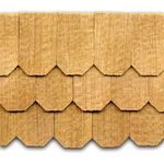 Cedar Shingles Hexagonal 140Pk = 0.75SF